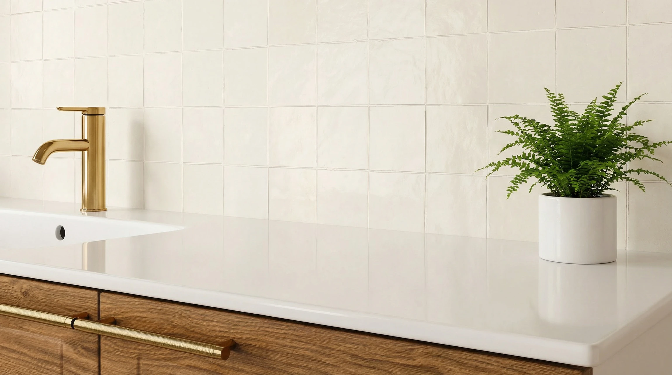 Homme et femme dans showroom carrelage examinent échantillons de carreaux muraux et sol